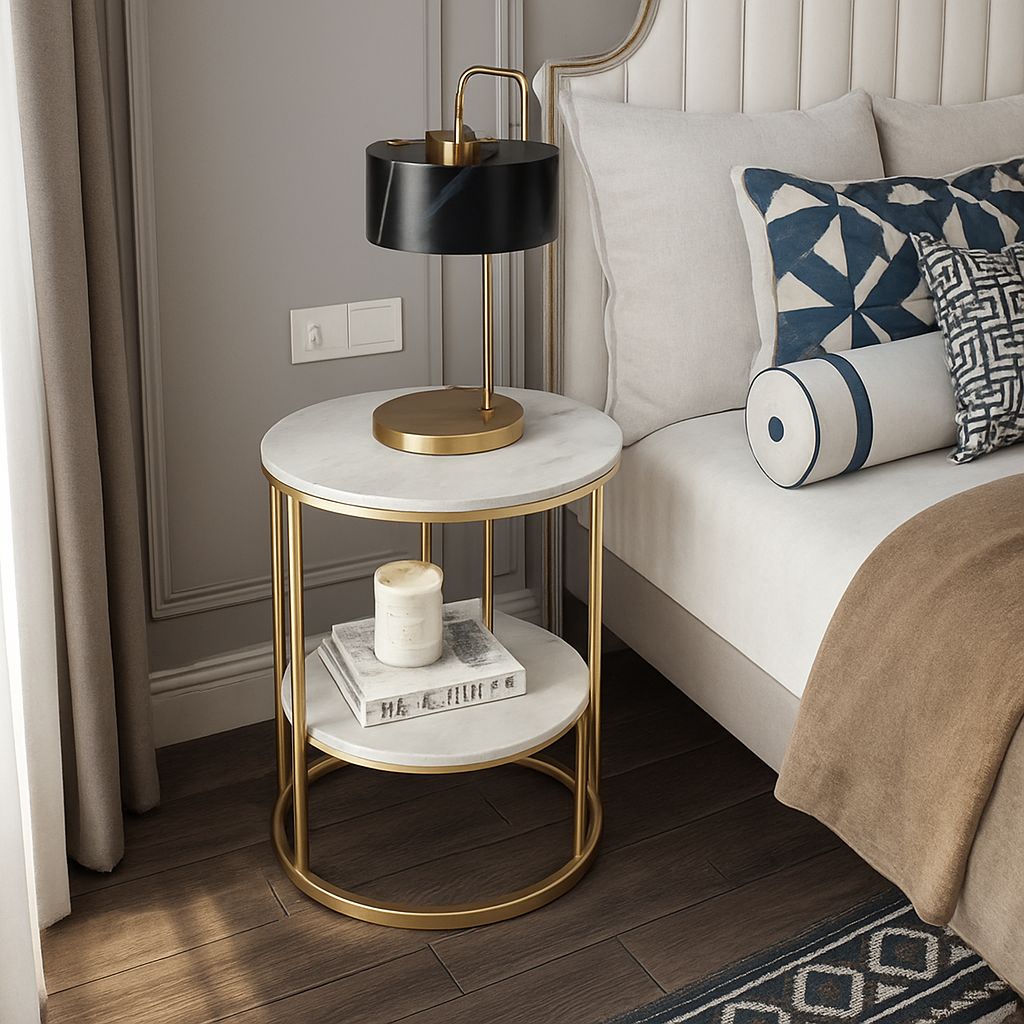 Dual Tier Side Table