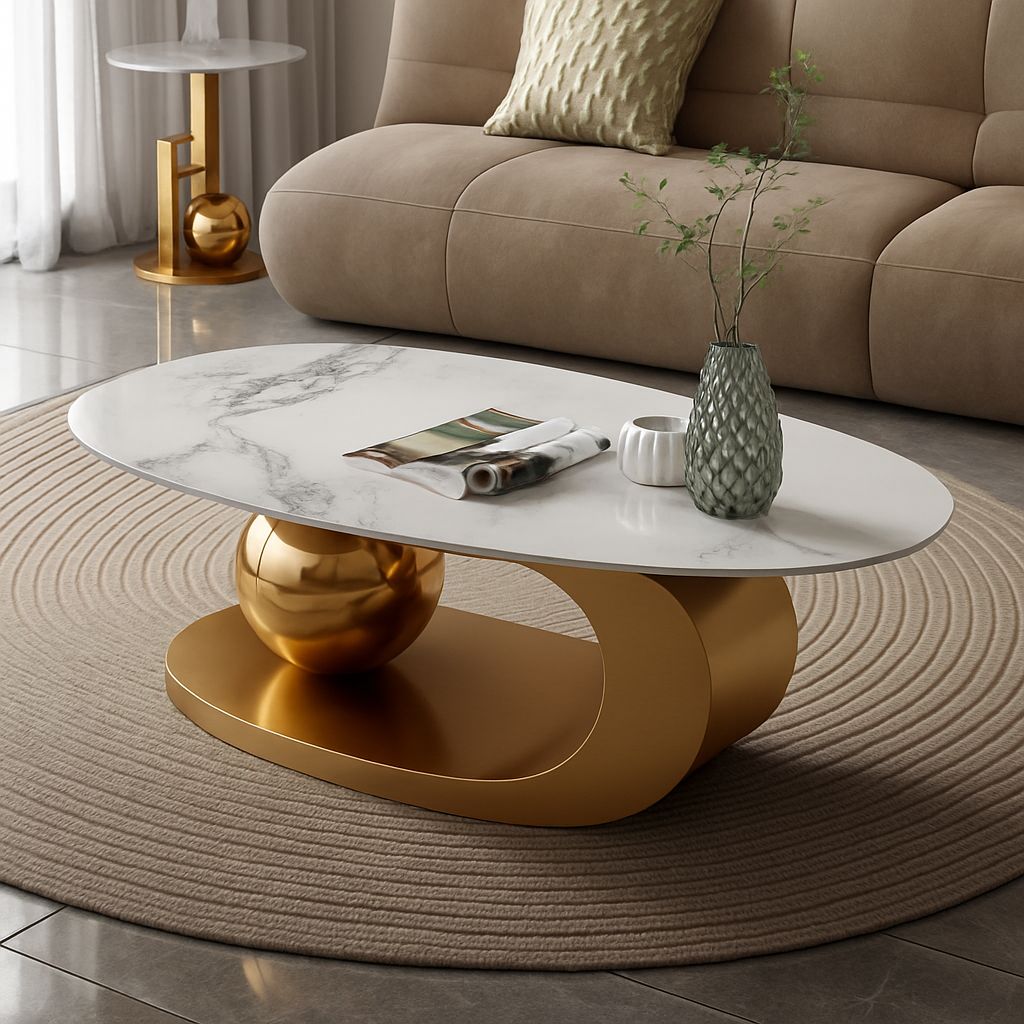 Globe Centre Table Set of Two