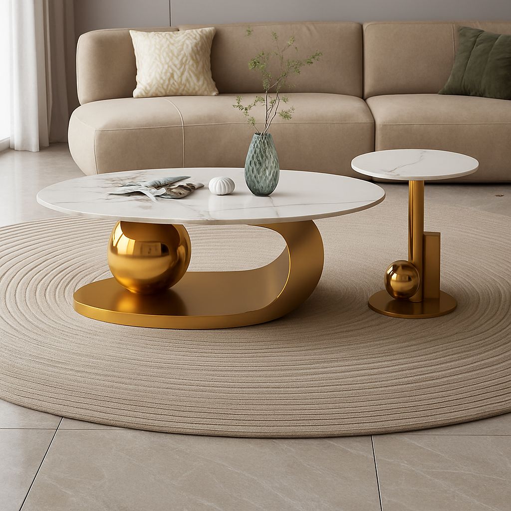 Globe Centre Table Set of Two
