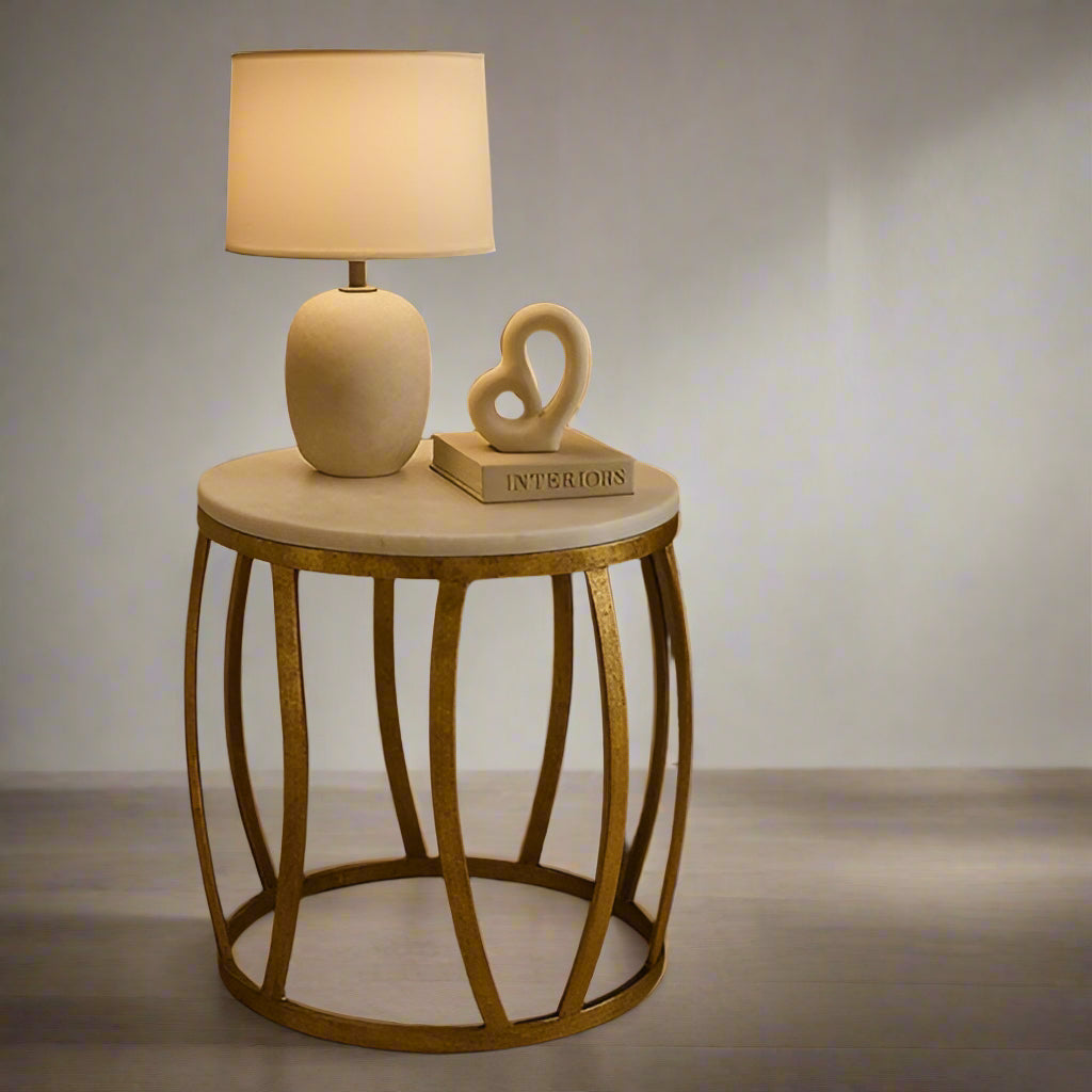 Aqua Wave Side Table